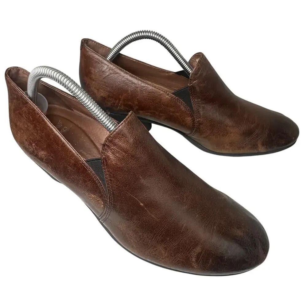 Dansko Robin Brown Leather Pumps Women Sz 42 US Sz 11 Career Minimalist Comfort - Picture 16 of 16